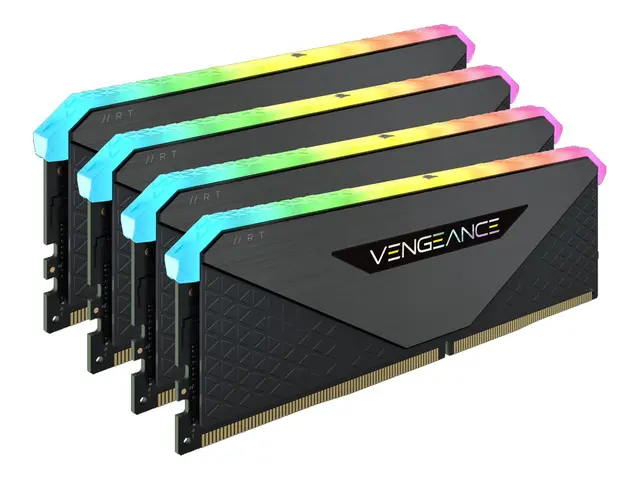 CORSAIR Vengeance RGB RT - DDR4 sett 32 GB: 4 x 8 GB DIMM 288-pin ...
