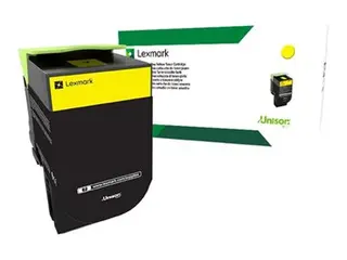 Lexmark 802XY - Ekstra høy ytelse - gul - original tonerpatron LCCP, LRP - for Lexmark CX510de, CX510de Statoil, CX510dhe, CX510dthe