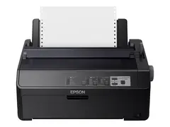 Epson FX 890IIN - Skriver - S/H - punktmatrise Rull (21,6 cm), JIS B4, 254 mm (bredde) - 240 x 144 dpi - 9 pin - inntil 738 tegn/sek - parallell, USB 2.0, LAN