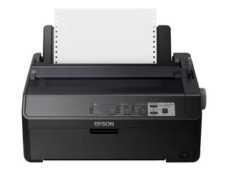 Epson FX 890IIN - Skriver - S/H - punktmatrise Rull (21,6 cm), JIS B4, 254 mm (bredde) - 240 x 144 dpi - 9 pin - inntil 738 tegn/sek - parallell, USB 2.0, LAN