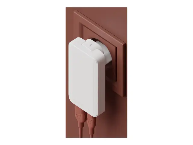 dbramante1928 re-charge Pro - Strømadapter slank 65 watt 2 utgangs...