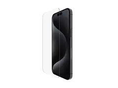 Belkin ScreenForce UltraGlass 2 Skjermbeskyttelse for mobiltelefon - 9H, behandlet - glass - for Apple iPhone 15 Pro Max