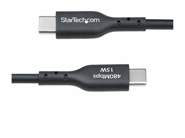 StarTech.com 2m (6.6ft) USB-A to USB-C Charging Cable, Charger Cor...