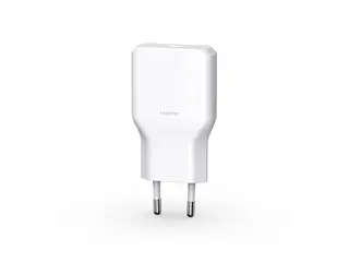 Unisynk Slim Wall Charger G3 - Str&#248;madapter med Lightning-kabel - 36 watt - PD 3.0, USB BC 1.2 (24 pin USB-C) - MFI-sertifisert - hvit