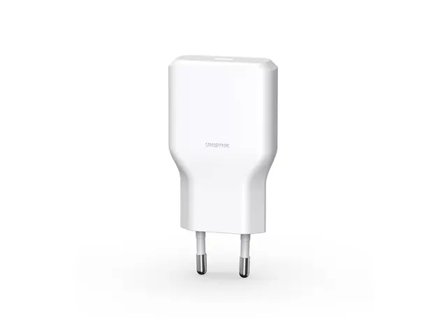 Unisynk Slim Wall Charger G3 - Strømadapter - med Lightning-kabel ...