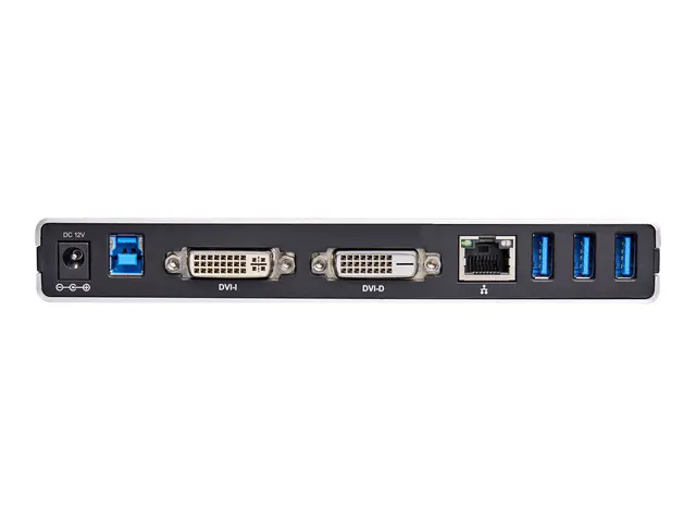 StarTech.com Dual Monitor USB 3.0 Docking Station w/ DVI to VGA & ...
