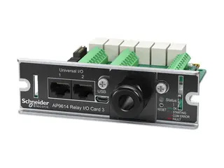 APC Network Management Card - Adapter for fjernstyrt administrasjon SmartSlot - 10/100 Ethernet x 2 + t&#248;rrkontakt