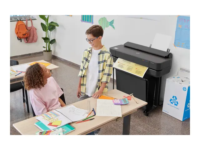 HP DesignJet T650 - 24" storformatsskriver farge ink-jet Rull A1 6...