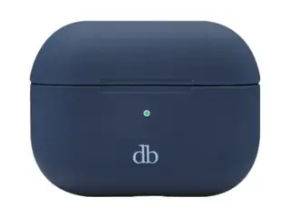 dbramante1928 Costa Rica - Eske for hodemikrotelefoner resirkulert plast, silikon - asurblå - for Apple AirPods with Charging Case