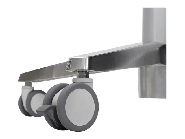 Ergotron LearnFit Tall - Stående skrivebord mobil rektangulær hvit...