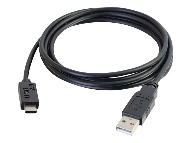C2G 1m USB 2.0 Type C to A Cable M/M - Black USB-kabel (hann) til ...