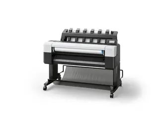 HP DesignJet T1600 - 36" storformatsskriver farge - ink-jet - Rull (91,4 cm x 91,4 m), 914 x 1219 mm - 2400 x 1200 dpi - inntil 0.32 min/side (mono) / inntil 0.32 min/side (farge) - kapasitet: 1 rull - USB, Gigabit LAN - kutter