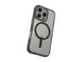 Zagg Santa Cruz Snap - Baksidedeksel for mobiltelefon MagSafe-samsvar - grafen - gjennomsiktig, svart - for Apple iPhone 16 Pro