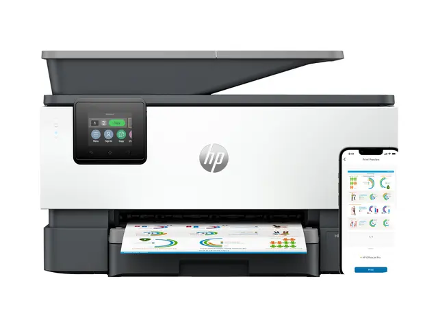 HP Officejet Pro 9120b All-in-One - Multifunksjonsskriver farge in...