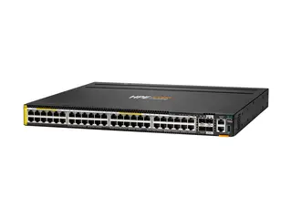 HPE Aruba 6300M - Switch - L3 - Styrt - 48 x 100/1000/2.5G/5G (PoE++) + 2 x 10 Gigabit / 25 Gigabit / 50 Gigabit SFP56 (uplink / stacking) + 2 x 1 Gigabit / 10 Gigabit SFP+ rackmonterbar - PoE++