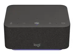 Logitech Logi Dock for Teams - Dokkingstasjon USB-C - HDMI, DP - Bluetooth