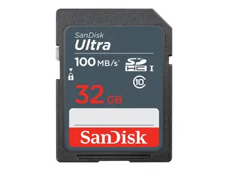SanDisk Ultra - Flashminnekort - 32 GB - UHS Class 1 / Class10 SDHC UHS-I