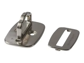 Startech Laptop Cable Lock Anchor - Large Security Cable Anchor Point - Låsefeste - sølv - for P/N: LTLOCKNBL