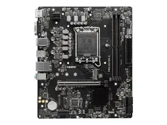MSI PRO H610M-E - Hovedkort - micro ATX LGA1700-sokkel - H610 Chipset - USB 3.2 Gen 1 - Gigabit LAN - innbygd grafikk (CPU kreves) - HD-lyd (8-kanalers)