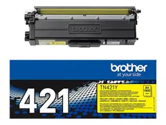 Brother TN421Y - Gul - original - tonerpatron for Brother DCP-L8410, HL-L8260, HL-L8360, MFC-L8690, MFC-L8900