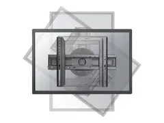 Neomounts LED-WR100 - Brakett - fast for LCD-skjerm - svart - skjermst&#248;rrelse: 37&quot;-75&quot; - veggmonterbar