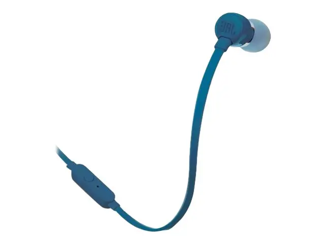 JBL T110 - Ørepropper med mikrofon - i øret - kablet - 3,5 mm jakk...