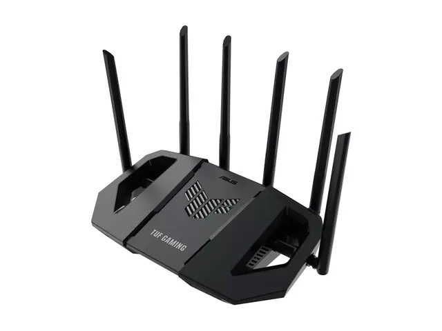 ASUS TUF Gaming BE6500 - Trådløs ruter 4-portssvitsj 1GbE, 2.5GbE ...