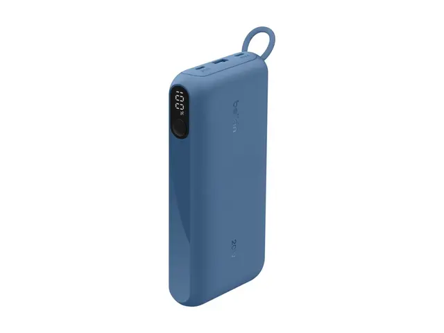 Belkin BoostCharge - Strømbank med skjerm 20000 mAh 20 watt PD 3 u...