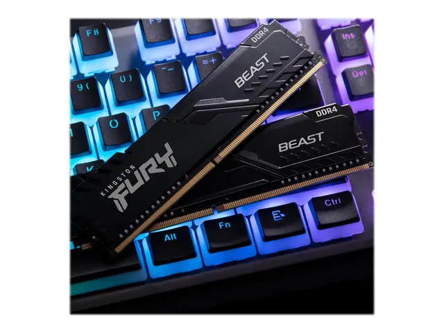 Kingston FURY Beast - DDR4 sett 16 GB: 2 x 8 GB DIMM 288-pin 1600 ...