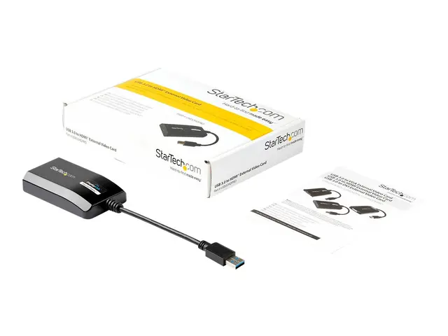 StarTech.com USB 3.0 to HDMI External Video Card Adapter - Display...