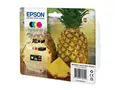 Epson 604XL Multipack - 4-pack XL (svart) + Standard Capacity - svart, cyan, magenta, gul - original - blister - blekkpatron - for Expression Home XP-2200, 2205, 3200, 3205, 4200, 4205; WorkForce WF-2910, 2930, 2935, 2950