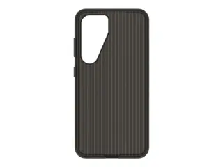 OtterBox Symmetry Series - Baksidedeksel for mobiltelefon myk berøring - polykarbonatlag, termoplastisk elastomer (TPE), silikon - mørk ekko (svart) - for Samsung Galaxy S25