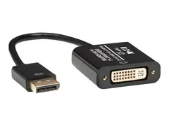Eaton Tripp Lite Series 6in DisplayPort to DVI Adapter Active Converter M/F DPort 1.2 6&quot; Displayadapter - DisplayPort (hann) til DVI-D (hunn) - 15.2 cm - aktiv - svart