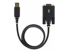 STARTECH.COM 3ft 1m USB to Null Modem Serial Adapter Cable COM Retention FTDI