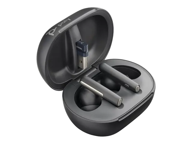 Poly Voyager Free 60+ - True wireless-hodetelefoner med mikrofon i...