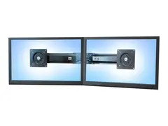 Ergotron - Monteringssett (h&#229;ndtak, dobbel skjermfeste) for 2 LCD-skjermer - svart - skjermst&#248;rrelse: 17&quot;-24&quot; - for P/N: 45-353-026