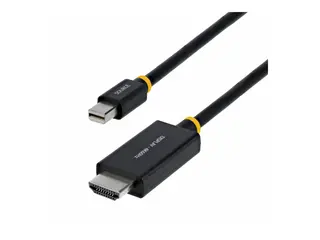 Startech - Adapterkabel - Mini DisplayPort hann til HDMI hann 1 m - svart - aktiv, 4K 60Hz støtte
