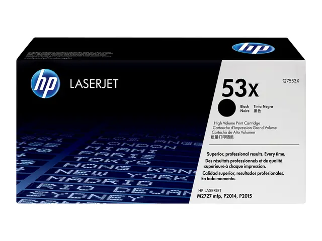 HP 53X - Høy ytelse - svart - original - LaserJet - tonerpatron (Q...