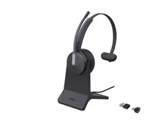 Yealink BH70 Mono - Hodesett - on-ear Bluetooth - tr&#229;dl&#248;s - USB-A via Bluetooth-adapter, USB-C via Bluetooth-adapter - Certified for Microsoft Teams