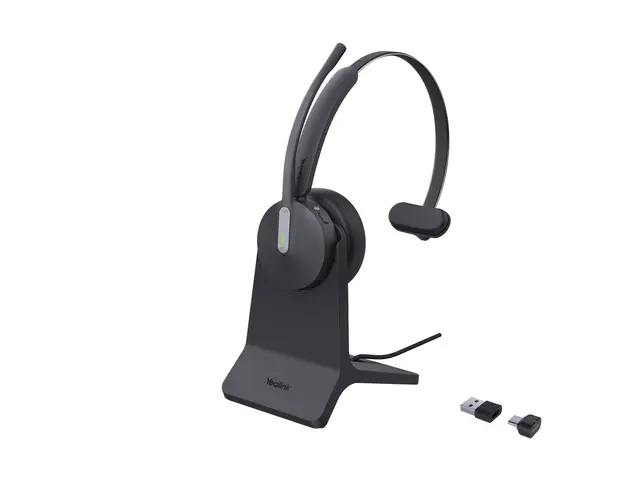Yealink BH70 Mono - Hodesett on-ear Bluetooth trådløs USB-A via Bl...
