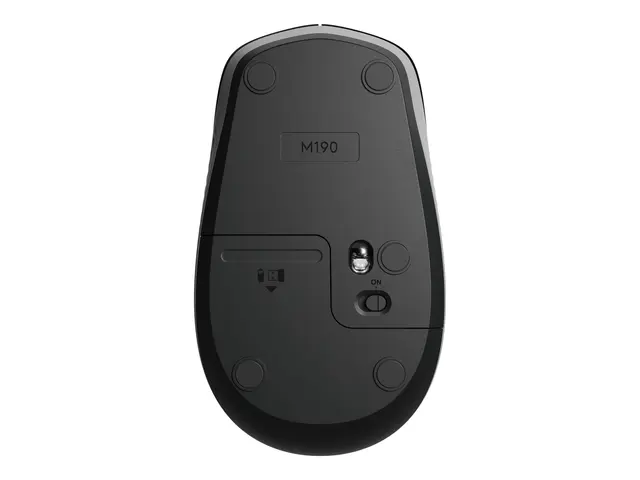 Logitech M190 - Mus - optisk - 3 knapper - trådløs - USB trådløs m...