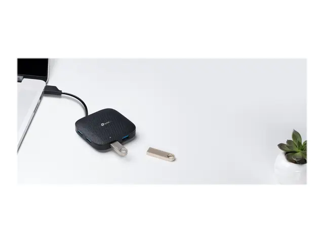 TP-Link UH400 - Hub - 4 x SuperSpeed USB 3.0 - stasjonær