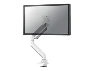 Neomounts DS70-450WH1 - Monteringssett (leddarm, maljeklemme, topfix-klemme) full bevegelse - for LCD-skjerm - hvit - skjermst&#248;rrelse: 17&quot;-42&quot; - skrivebord