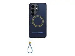 OtterBox Sole Series - Baksidedeksel for mobiltelefon nylonstoff, polykarbonatlag, termoplastisk elastomer (TPE) - ekte stille (blå) - for Samsung Galaxy S26 Ultra