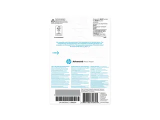 HP Advanced Glossy Photo Paper Blank - 100 x 150 mm - 250 g/m² - 100 ark fotopapir - for ENVY 50XX, 76XX; ENVY Inspire 7920; Officejet 52XX, 80XX; Photosmart B110, Wireless B110