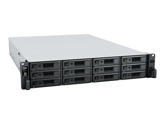 Synology SA6400 - NAS-server 12 brønner kan monteres i rack RAID 0...