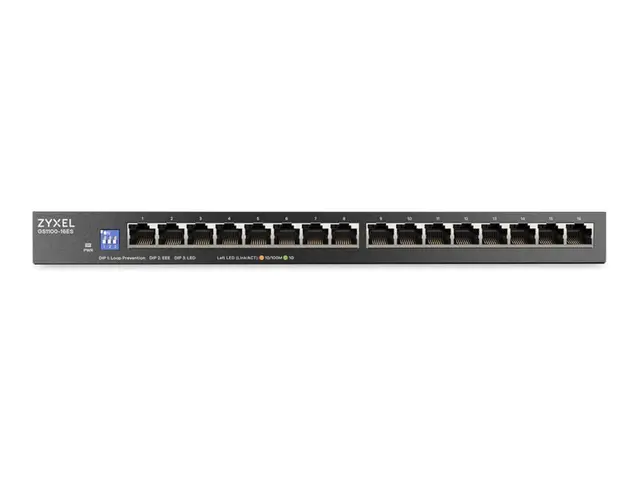 Zyxel GS1100-16ES - Switch - 16 x 10/100/1000 - stasjonær