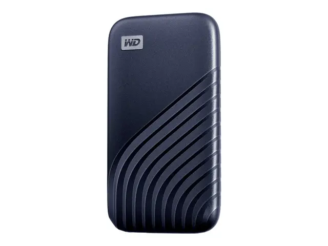 WD My Passport SSD WDBAGF0020BBL - kryptert 2 TB ekstern (bærbar) ...