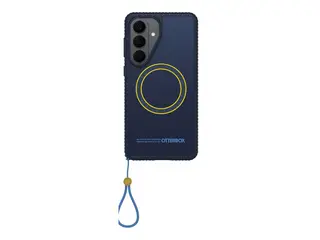 OtterBox Sole Series - Baksidedeksel for mobiltelefon nylonstoff, polykarbonatlag, termoplastisk elastomer (TPE) - ekte stille (blå) - for Samsung Galaxy S26