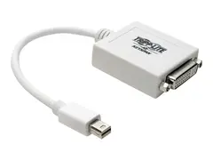 Eaton Tripp Lite Series 6in Mini DisplayPort to DVI Adapter Converter mDP to DVI-I M/F 6&quot; Videokonverter - DisplayPort - DVI - hvit